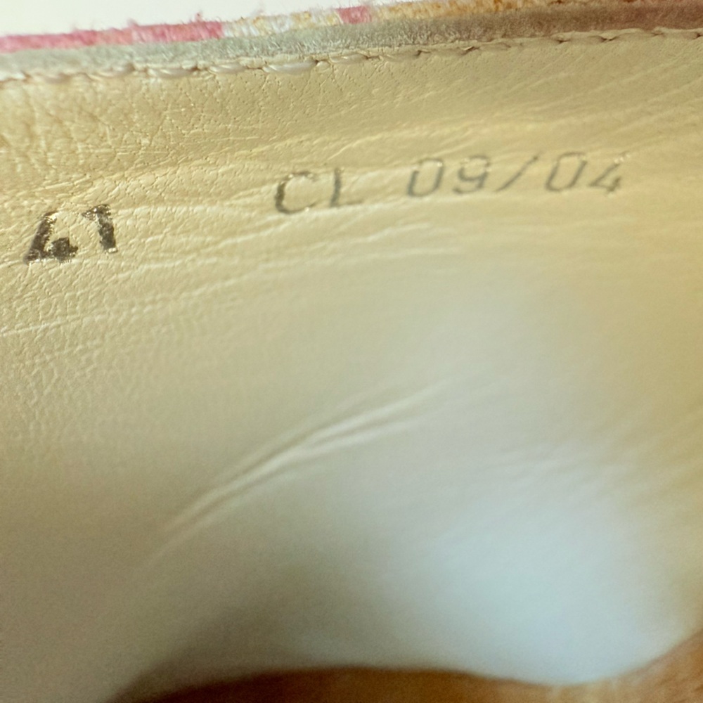 Dior Pink and White Mules - Picture 6 of 9